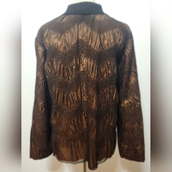 Coldwater Creek blouse jacket - Picture 5 of 6